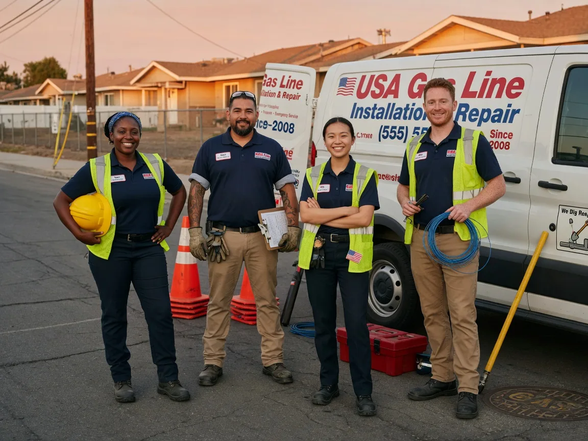 Gas Line Installation company in Curtis, MI